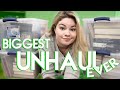 MY BIGGEST UNHAUL EVER! (I'm finally going through the books from my parents house)