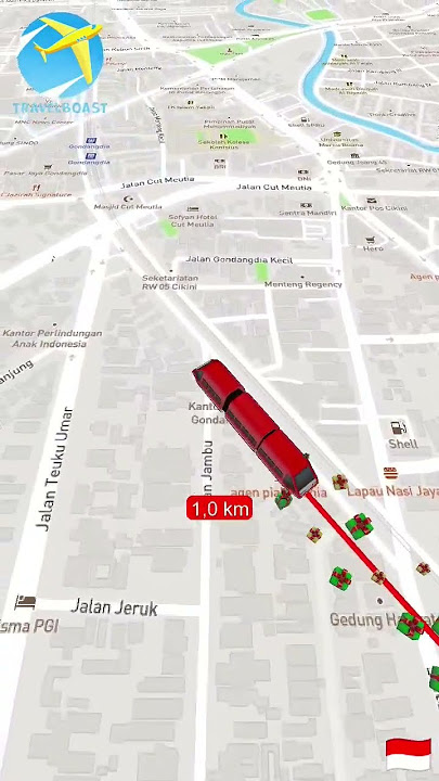 naik kereta dari stasiun cikini ke gondangdia