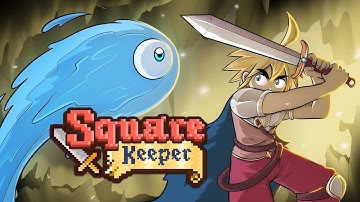 Square Keeper (Switch) First 11 Minutes on Nintendo Switch - First Look - Gameplay ITA