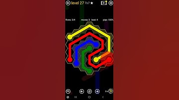How To Solve Flow Free Hexes Sunflower Pack Level 27 7x7 Board Walk Through Solution Walkthrough