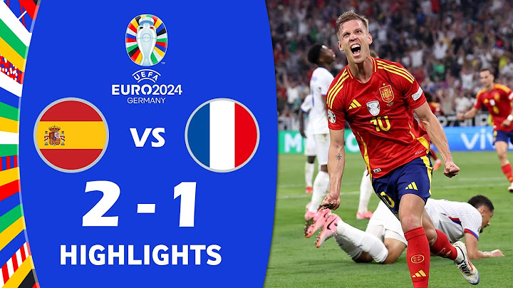 Spagna-Francia 2-1 Highlights | Semifinali | UEFA Euro 2024