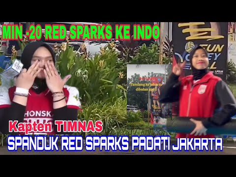 LOLOS PLAY OFF🔴 MEGA &amp; RED SPARKS KE JAKARTA VS TIMNAS