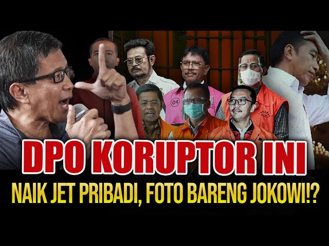 ROCKY GERUNG BUKA RAHASIA KPK : KORUPTOR NAIK JET PRIBADI, FOTO DENGAN JOKOWI!? class=