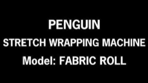 Fabric Roll Stretch Wrapping Machine - Model: Fabric Roll