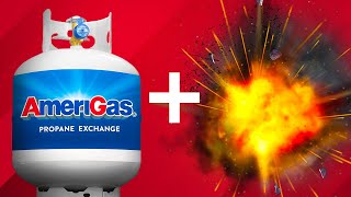 Full We Blew Up A 27L Propane Tank in SLOW MOTION! News