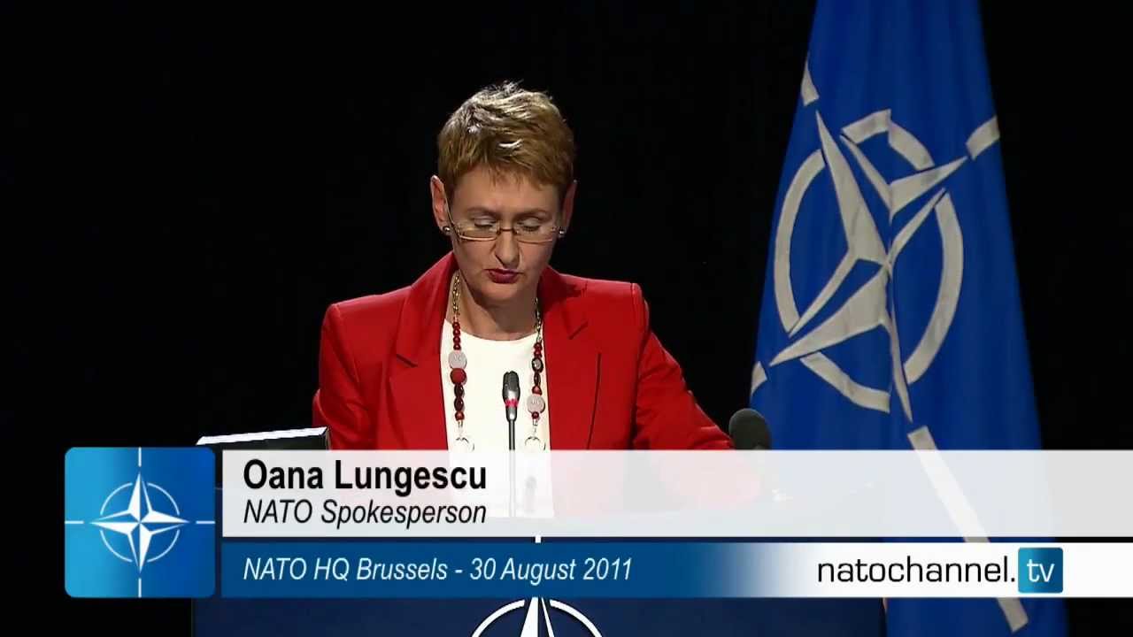 NATO and Libya - Press Briefing, 30 August 2011 (Part 1/2) - YouTube