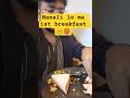 manali lo ma 1st day breakfast 🥞| #ytshorts #food #hostellife #foodie #telugushorts #manali