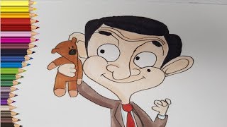  Invata Sa Desenezi Foarte Usor Mr Bean Cum Desenez Si Colorez