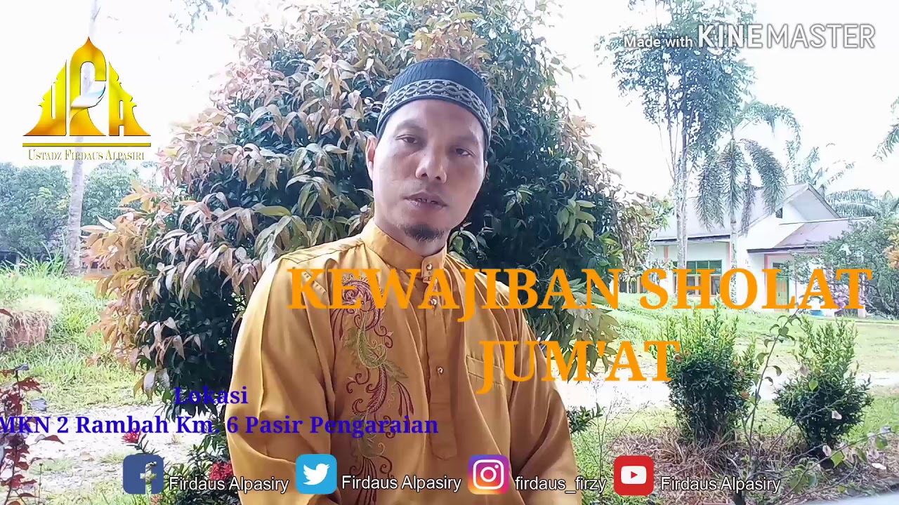 KEWAJIBAN SHOLAT JUMAT || UFA#13 - YouTube