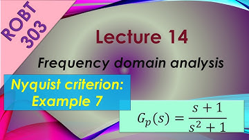 ROBT 303 - Lecture 14.10 - Frequency domain analysis: Nyquist criterion, example 07