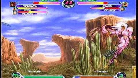 MvC2 Online (360): Brett (MSP) vs TeezyBoi (MSP) 7 .:10.26.09:.