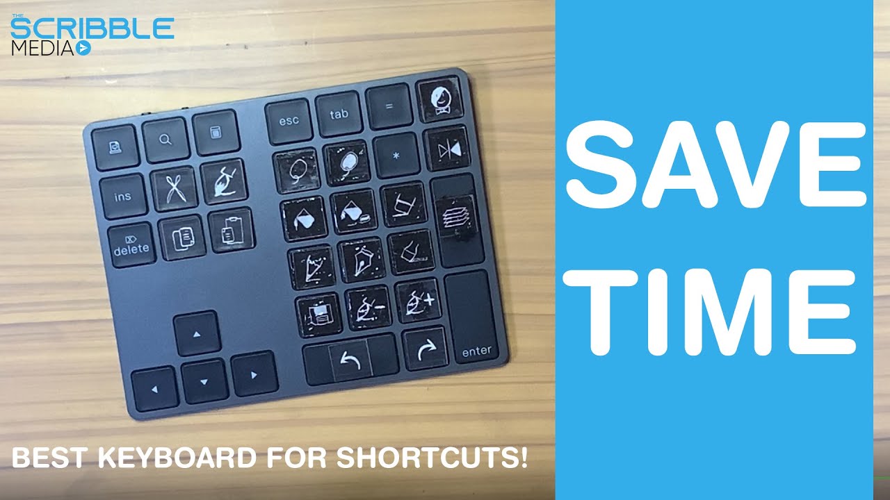 BEST MACRO KEYBOARD FOR Clip Studio Paint Shortcuts! | The Scribble Media -  YouTube