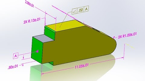 Solidworks DimXpert (Part 1)