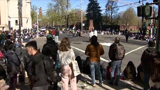 Yale protesters arrested as Mideast tensions grow