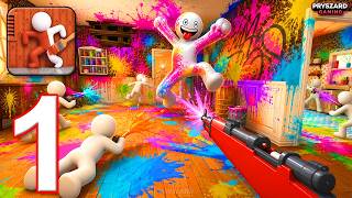 Paint & Color: Hide Seek Guys - Gameplay Walkthrough Part 1 - Painty Hide & Seek (iOS, Android) screenshot 4