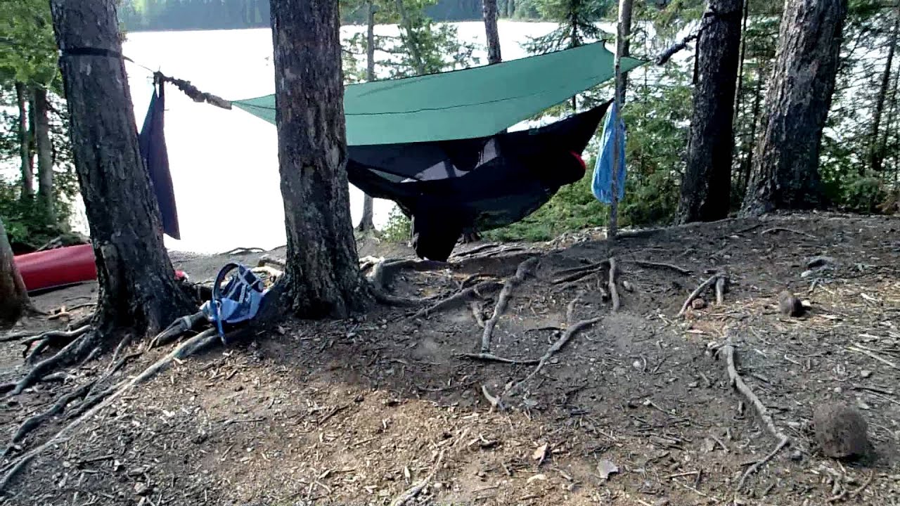 BWCA 2012 Long Island Lake hammock camping.MOV YouTube