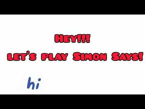 Brincadeiras e jogos - Simon says - Inglês para crianças