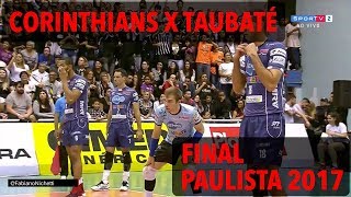 Corinthians x Taubaté - Final - Paulista de Vôlei Masculino 2017