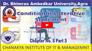 Chapter 6 Part  3 | Strings in  python | Dr  Bhimrao Ambedkar University NIELIT | O LEVEL | CIITM
