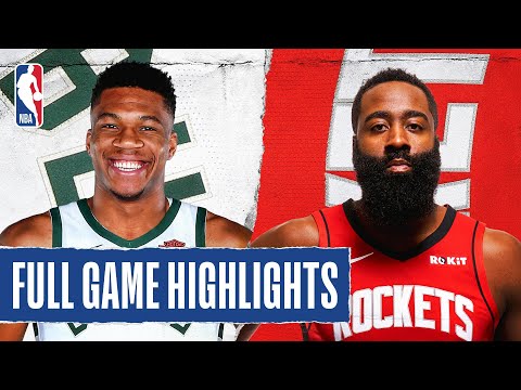 BUCKS at ROCKETS | FULL GAME HIGHLIGHTS | August 2, 2020