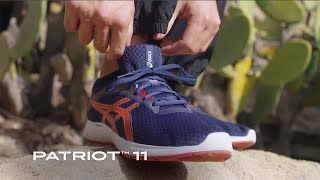 asics patriot running shoes