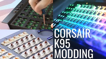 Custom 130% Keyboard | OG Corsair K95 Modding