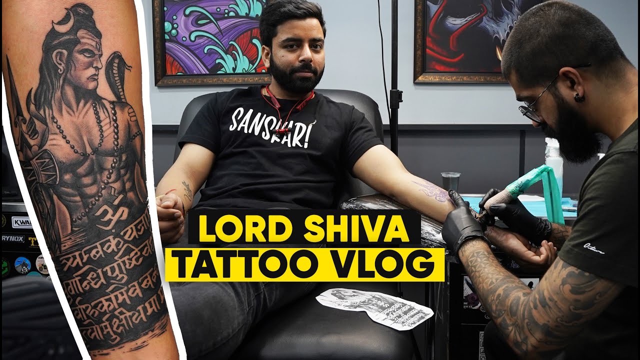 Intricate Shiva Tattoo Design