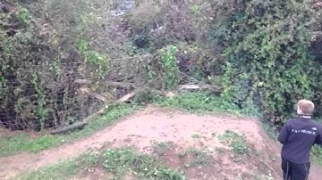 HPI Savage 4.6 jumps into pond (lake/stream) FAIL!