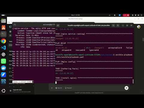 Configuring Nginx in AWS EC2 Instance Using Ansible Playbook.