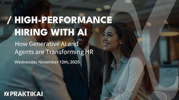 High Performance Hiring: GenAI for HR Webinar