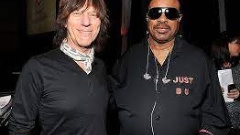 Stevie Wonder and Jeff Beck- 