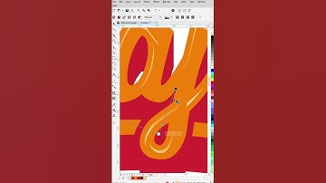 Create Stylish 3d Text Effect #shorts #youtubeshorts #ytshorts #coreldraw #graphicdesign