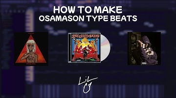 ‡ Making OSAMASON beats only using Antiworld drum kit ‡