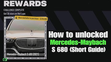 NFS Unbound - How to unlocked Mercedes-Maybach 30 Stars Hot Laps (Short Guide)