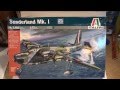 1/72 ITALERI SUNDERLAND MK-1 . 9 minute UNBOXING / PREVİEW