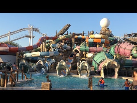 Yas Waterworld Abu Dhabi Vlog January 2018