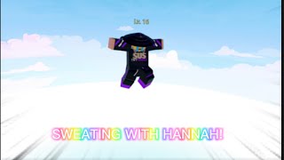 Sweating With Hannah Bedwars Gameplay