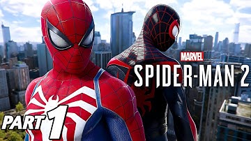 SPIDER-MAN 2 PS5 PRO Gameplay Walkthrough Part 1 - INTRO (FULL GAME)