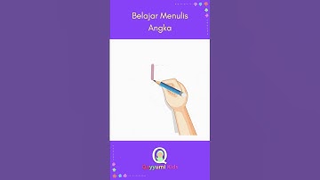 Belajar menulis angka 5 #shorts
