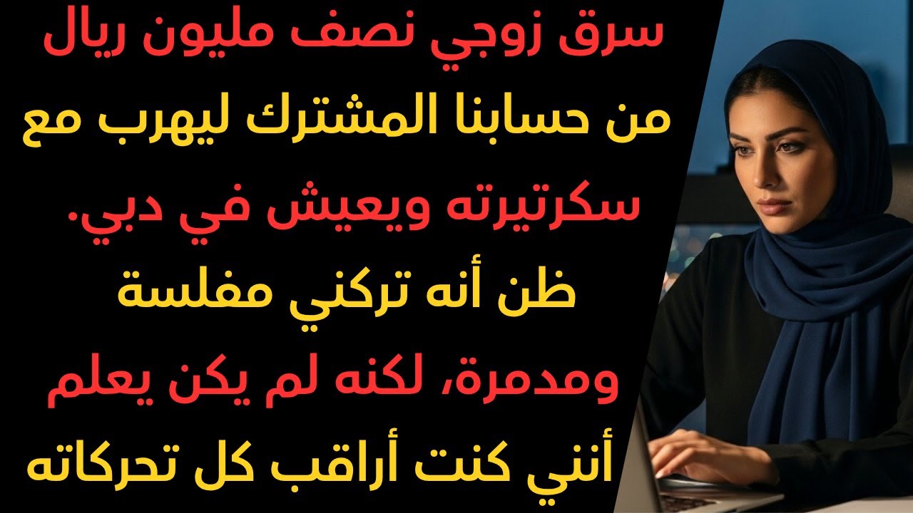 أفرغ زوجي حسابنا واختفى مع سكرتيرته؛ وعندما اتصل بي، ردت الشرطة