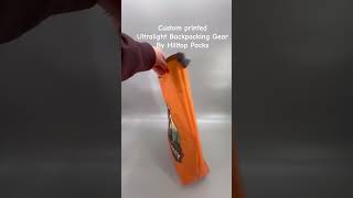 Custom printedUltralight Backpacking GearBy Hilltop Packs #hilltoppacks