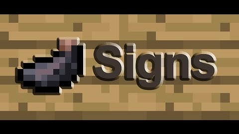 Bukkit Plugin Reviews: #12 Sign Editor! (Edit your signs with an item)