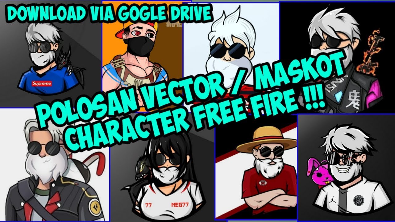 Polosan Vector Character Free Fire TerbaruGARENA FREE FIRE YouTube