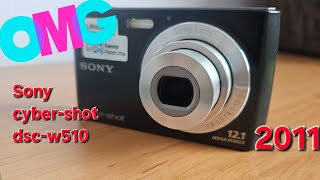 Sony cyber-shot dsc-w510 | Retro digital camera review.