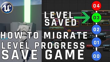 How To Migrate The FREE Level Progress & Save Game System Into Your Own Project | UE4