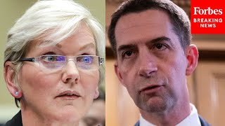'Sounds Like You Don't Agree With The President': Tom Cotton Grills Jennifer Granholm