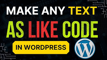 How to Format Text as Code in WordPress (Gutenberg & Classic Editor Guide)
