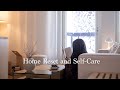 Home reset  self care day i making simple delicious meals i simple and slow life in finland