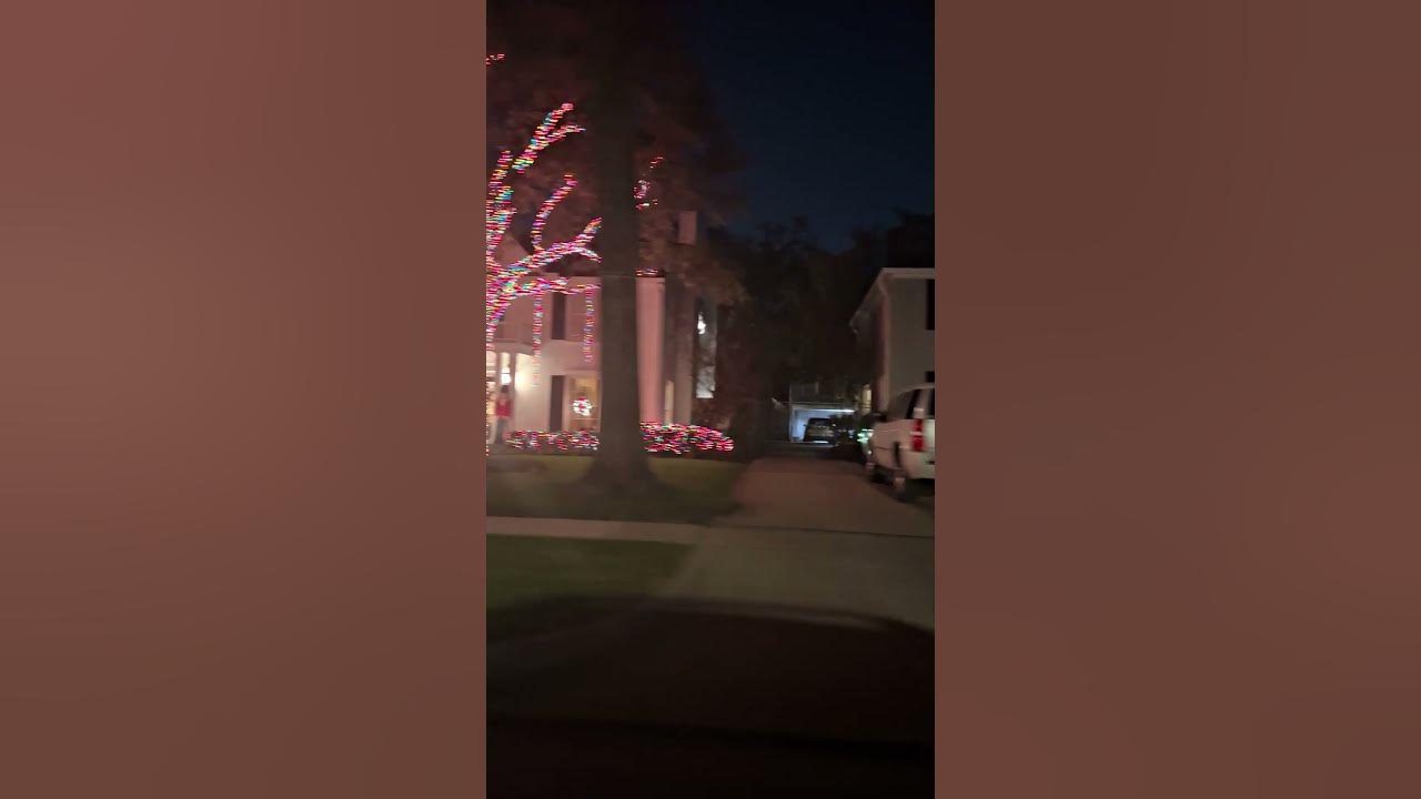 River Oaks Christmas Lights in Houston, Texas YouTube