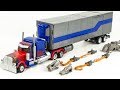 Transformers Movie Leader Class Optimus Prime UFO  Annular Weapon Trailer Vehicle Car Robot Toys